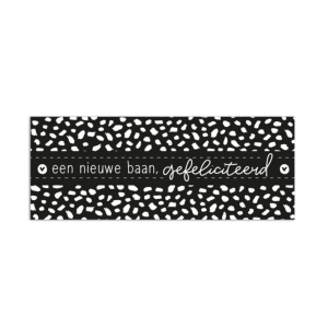 Kaarten mini | Nieuwe baan